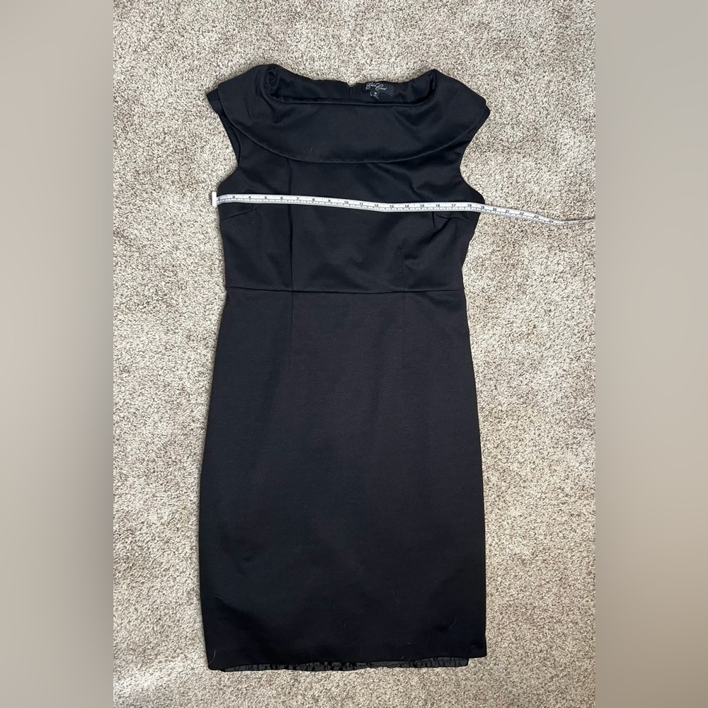 Eden Court Black Sleeveless Dress - Size 10 - Picture 5 of 7